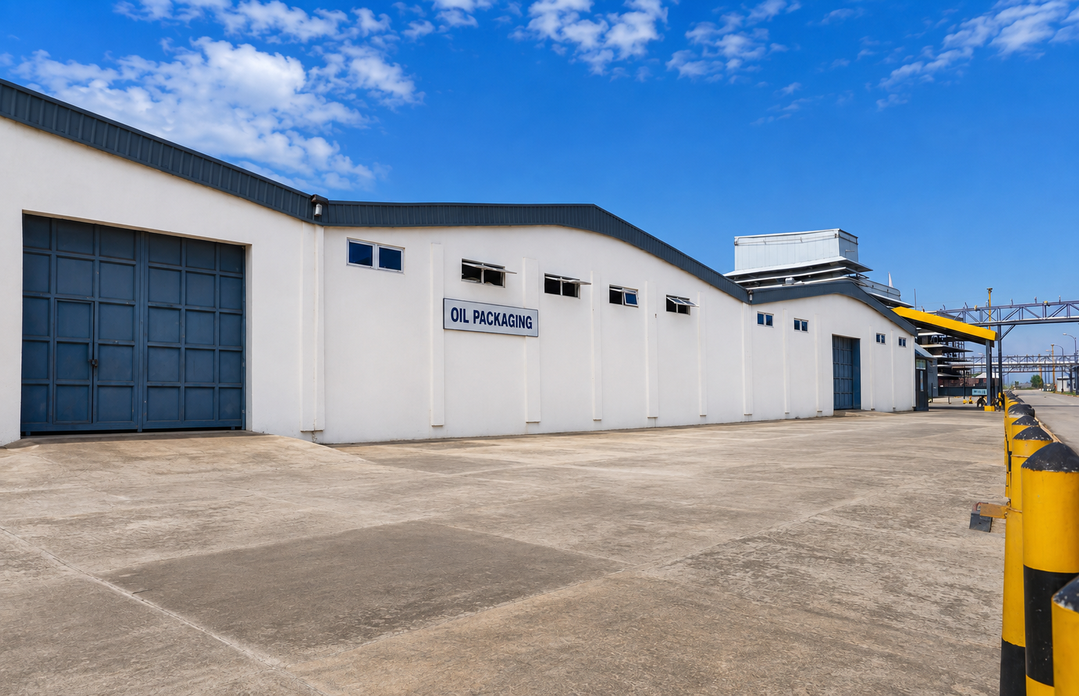 TMDK oil packaging warehouse building