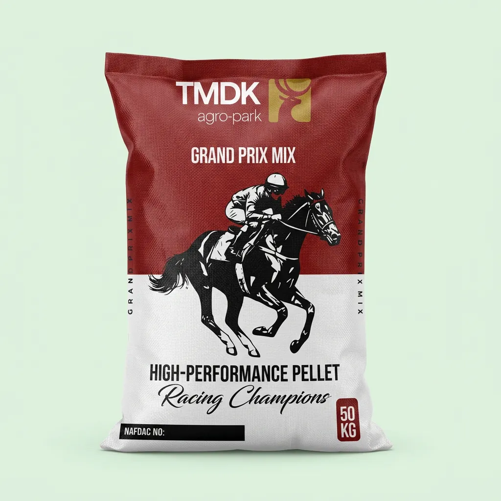 TMDK Grand Prix Mix horse feed sack
