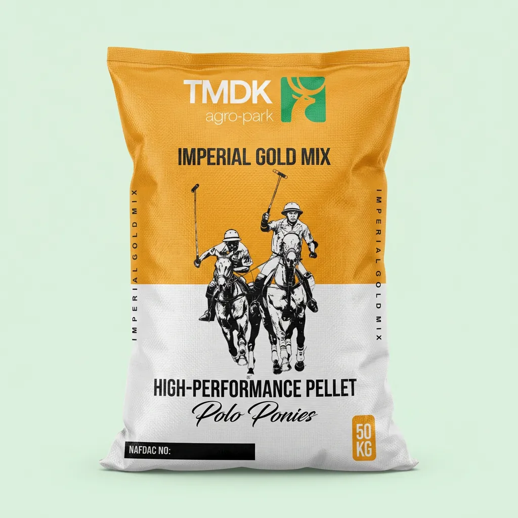 TMDK Imperial Gold Mix horse feed sack