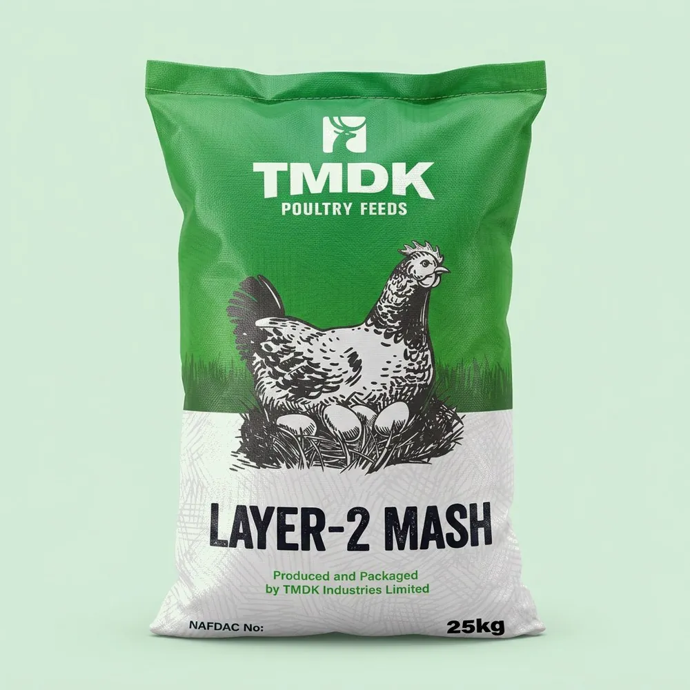TMDK Layer-2 Mash 25kg poultry feed sack