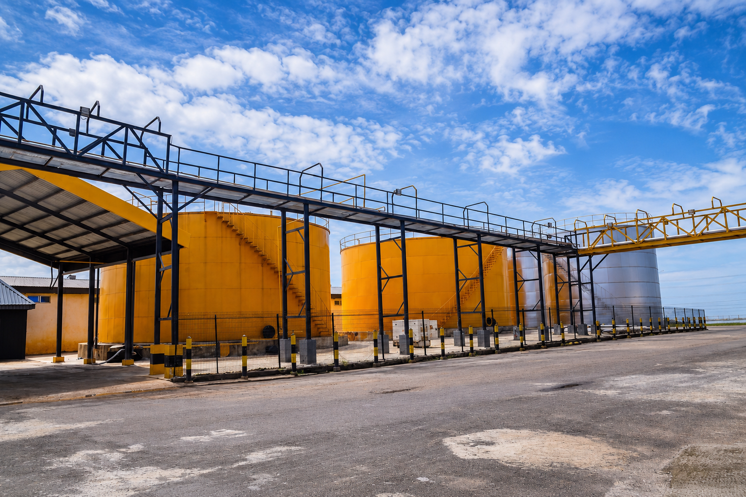 TMDK vegetable oil storage tank farm