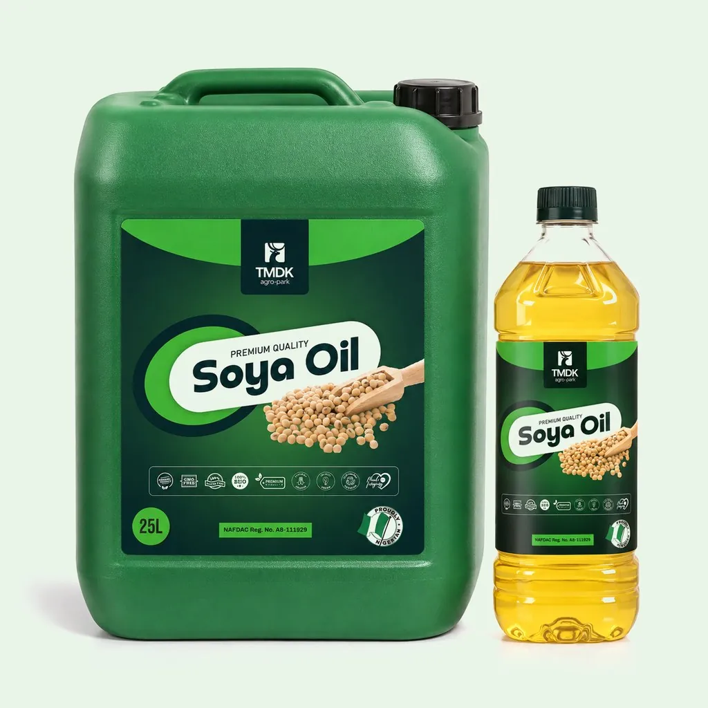TMDK Soya Oil 25L keg and bottle