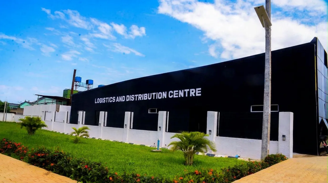 TMDK Agro Park logistics and loading area